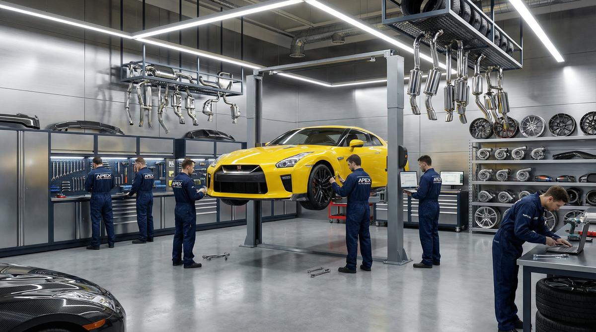 抖阴汽车改装车间